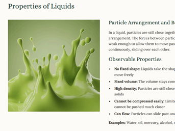 iGCSE Physics - 2.1.1 States of Matter CORE