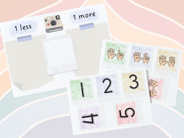 Maths - 1 Less, 1 More Photo Book