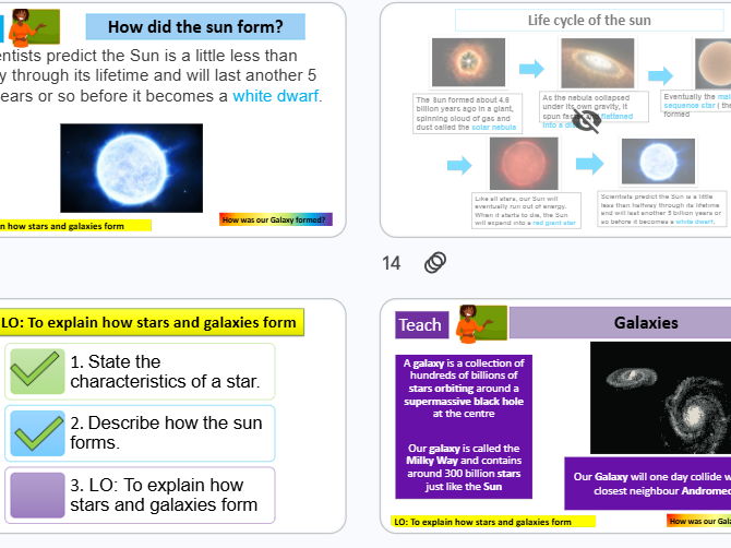 Stars and Galaxies KS3 Science
