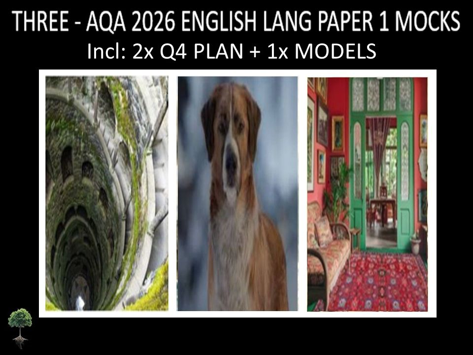 THREE - AQA PAPER 1 | 2026 FULL MOCKS | Q4 PLAN | MODELS