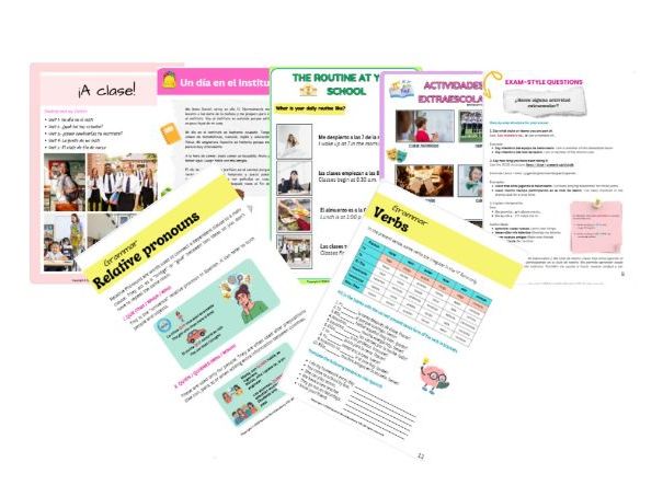 EDEXCEL GCSE Spanish – New Specification Módulo 5, Unit 1: Un día en el insti.