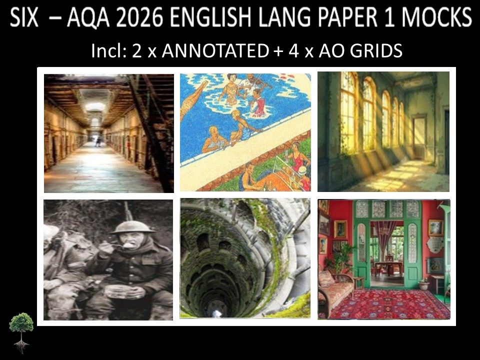 SIX - AQA PAPER 1 | 2026 FULL MOCKS | ANNOTATED | AO GRIDS
