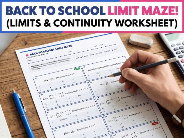 Calculus Limit Maze: Conditions for Continuity - A-Level Maths