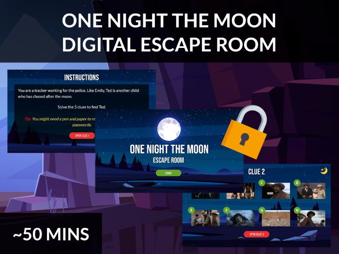 One Night the Moon – Digital Escape Room