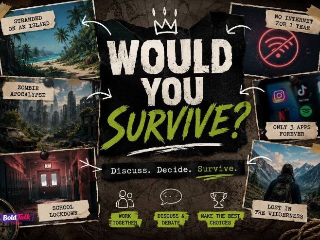 Would You Survive? – Digital Speaking Game for ESL