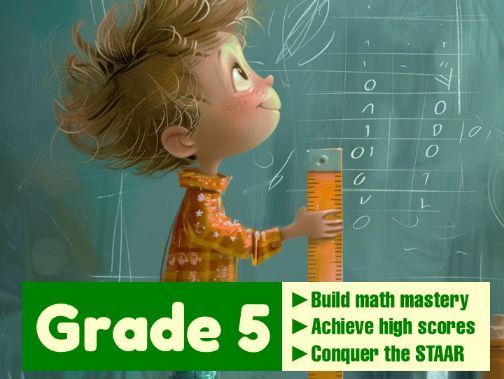 Texas STAAR Math Practice Test for Grade 5