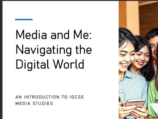 Intro Unit to Oxford AQA 9257 Media Studies