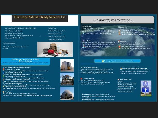 Weather: How to reduce the effect of Tropical Storms?
