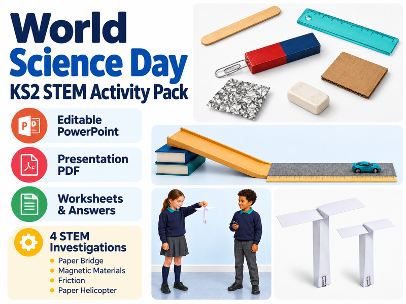 World Science Day KS2 | STEM Activity Pack