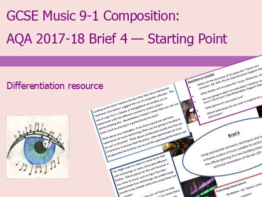 Music GCSE 9-1 Compostion: 2017-2018 Brief 4 Starting Point