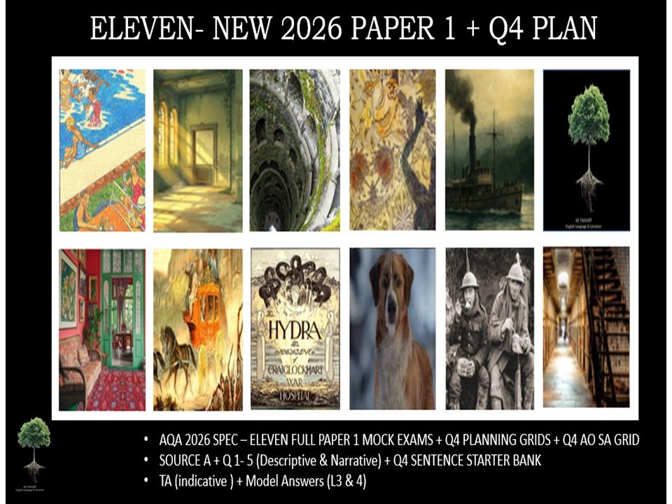 ELEVEN - NEW PAPER 1 | 2026 FULL MOCKS | Q4 PLAN