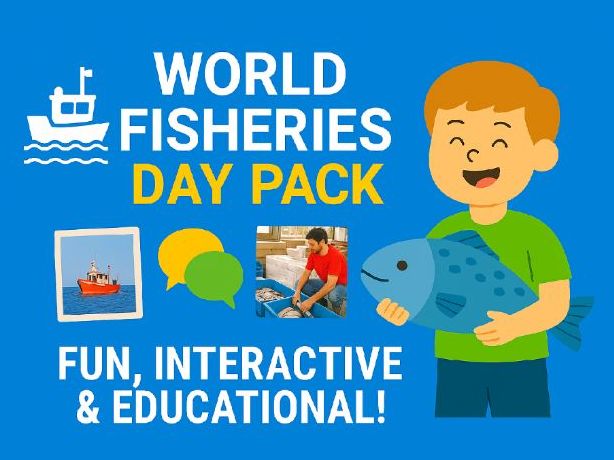 World Fisheries Day ESL Pack – Engaging Photos & Creative Classroom Activities