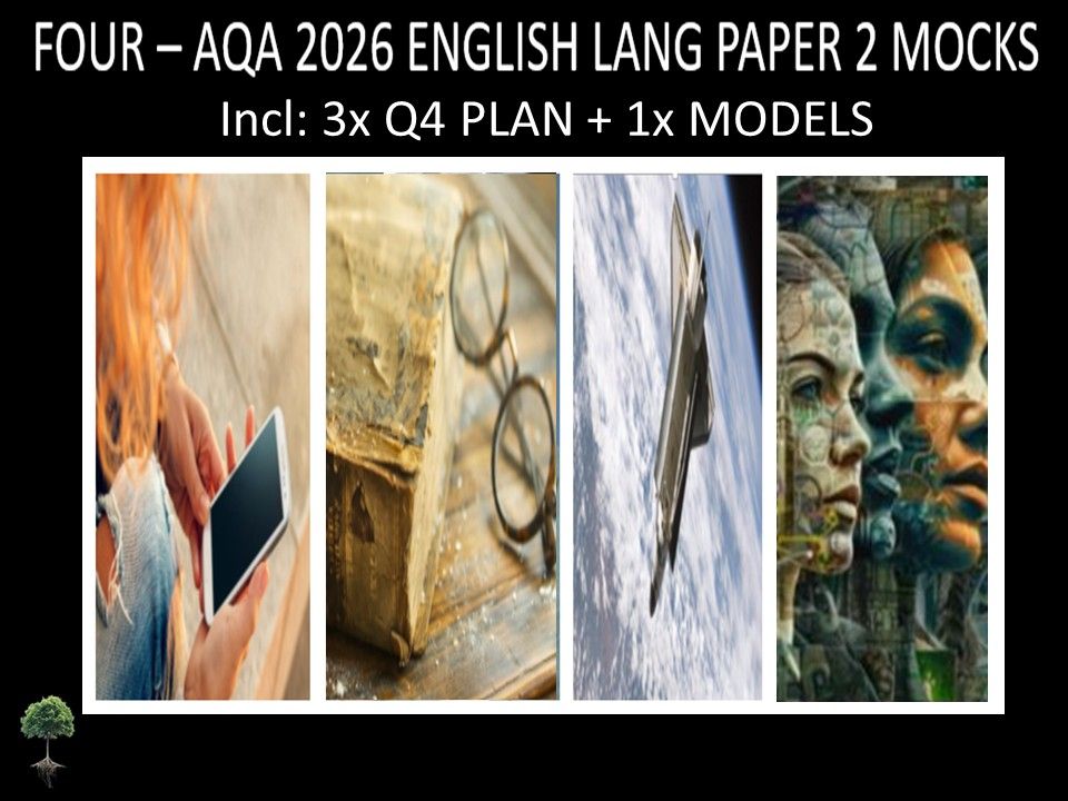 FOUR - AQA PAPER 2 | 2026 FULL MOCKS | Q4 PLAN | MODELS
