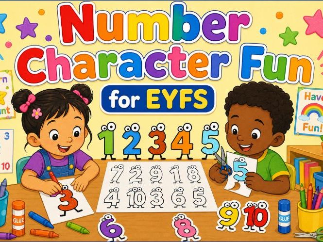 Number Character Fun for EYFS