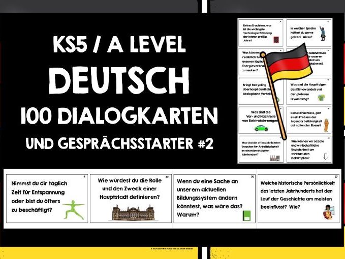 GERMAN CONVERSATION STARTERS #2