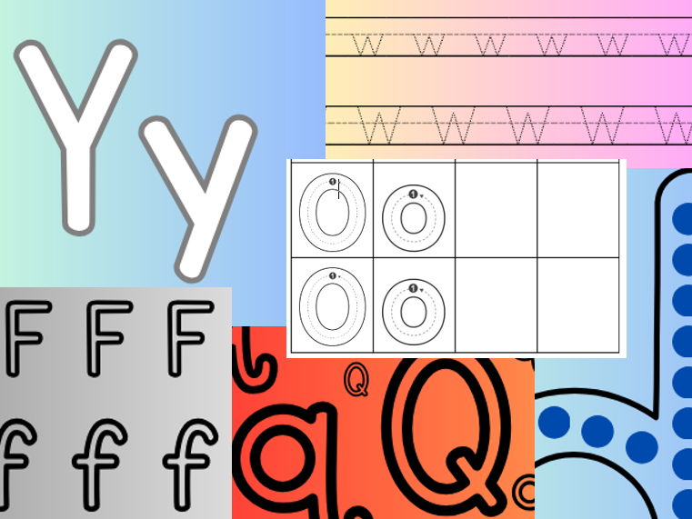 A-Z Letter Formation - 100+ activities!