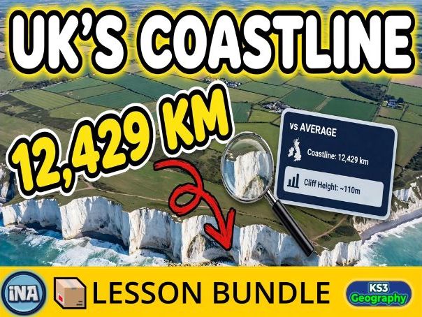The UK Coastline - Complete KS3 Geography Lesson Pack