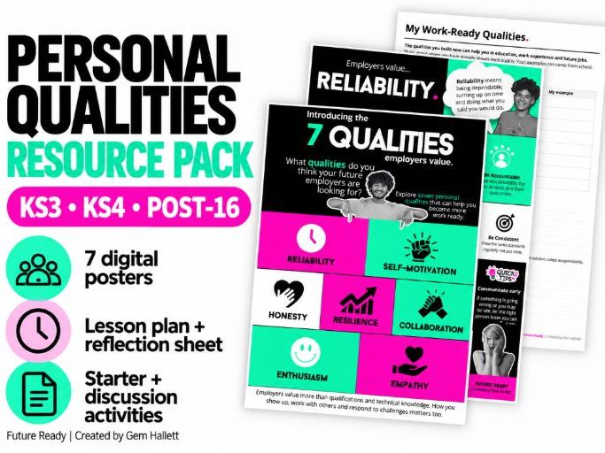 Employability: Personal Qualities Employers Value | KS3, KS4 & Post-16
