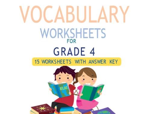15 Vocabulary Worksheets for Grade 4