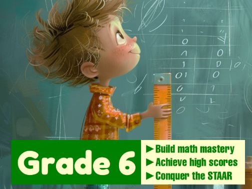 Texas STAAR Math Practice Test for Grade 6