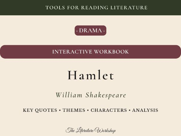 Hamlet – Interactive Workbook: Key Quotes, Themes & Dramatic Devices