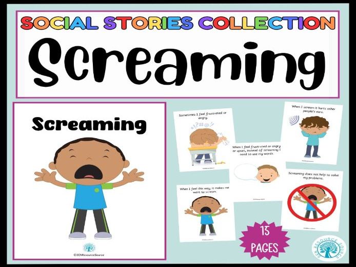 Screaming Social Story