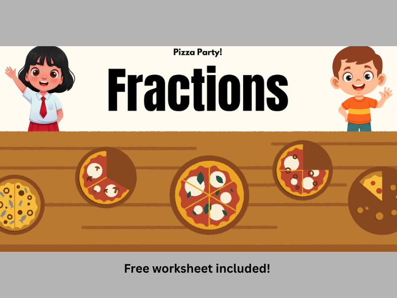 Fractions: Halves & Quarters – Year 1