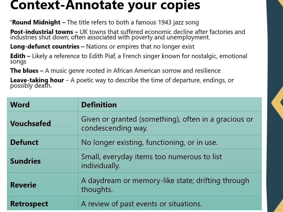 Kayo Chingonyi Poetry: Round Midnight