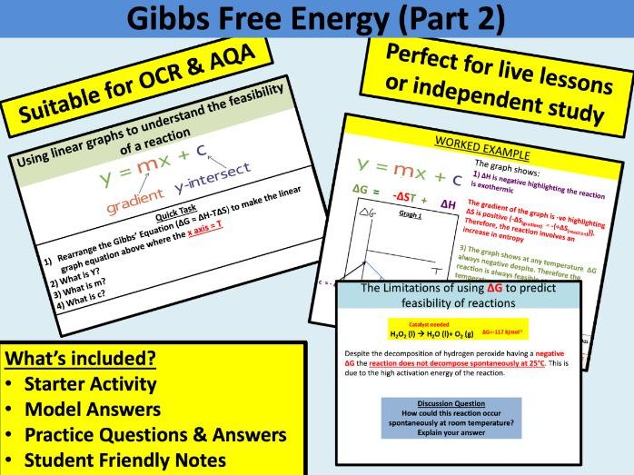 Gibbs Free Energy (Part 2)