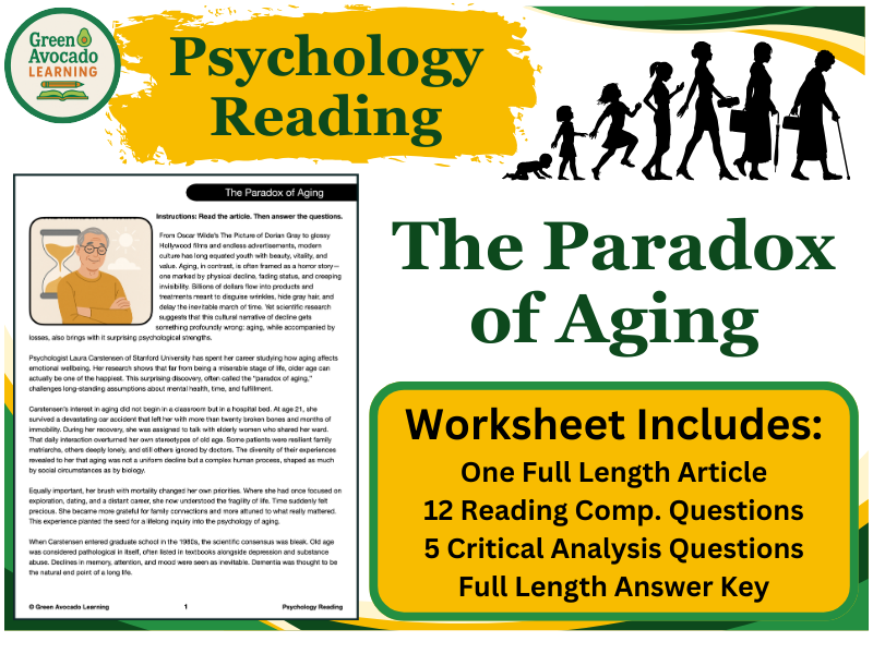 The Paradox of Aging