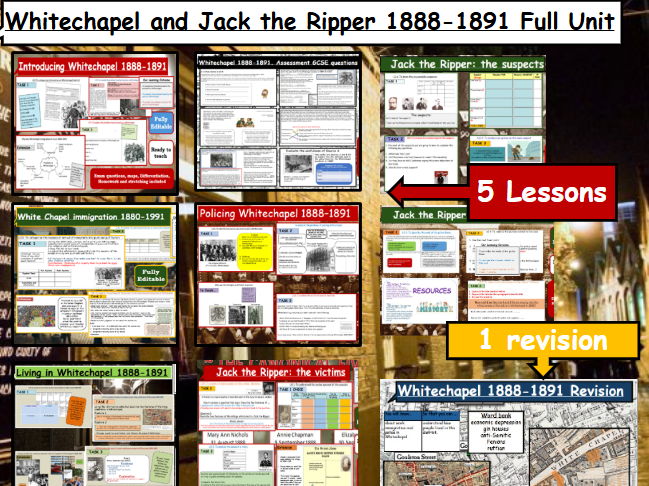 Whitechapel and Jack the Ripper