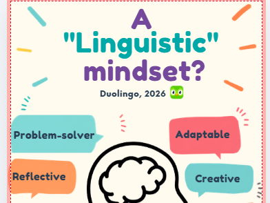 MFL display 2026 - A Linguistic Mindset
