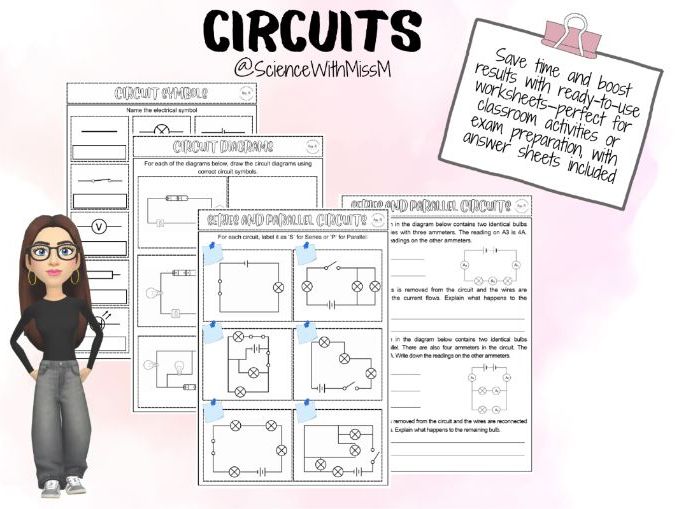 Circuits Worksheet KS3/KS4
