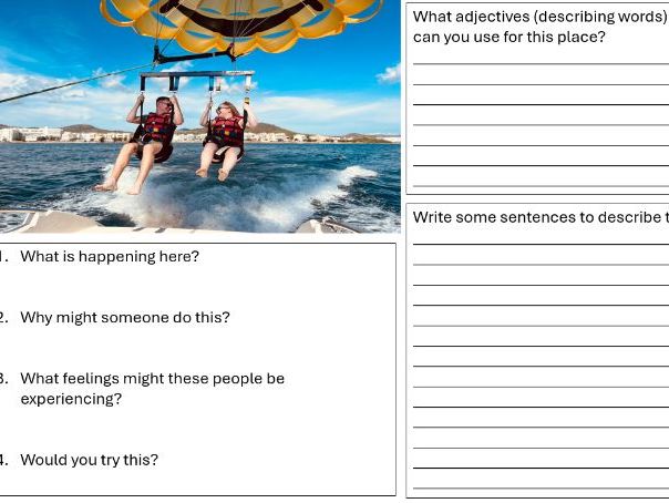 EAL / SEND Descriptive Writing Mats