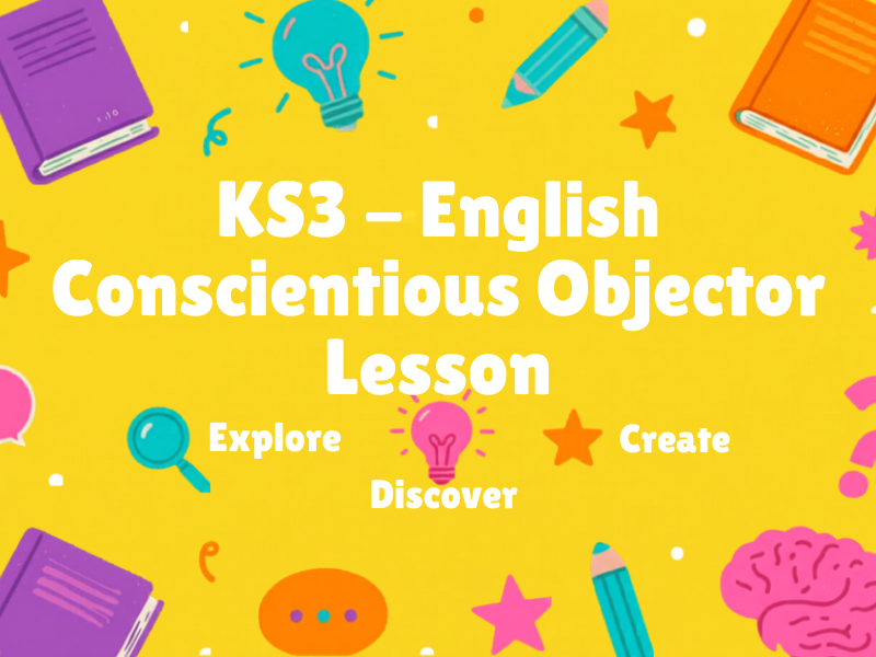 English Conscientious Objector Lesson