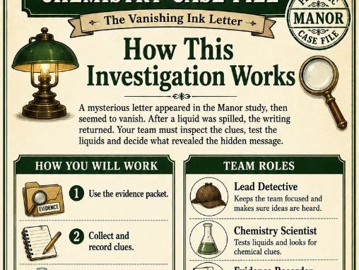 Periodic Mysteries - The Vanishing ink letter