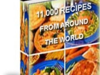 11000 Recipes: The Ultimate Cookbook – A Comprehensive Resource for Cooking, Teaching & Everyday Use