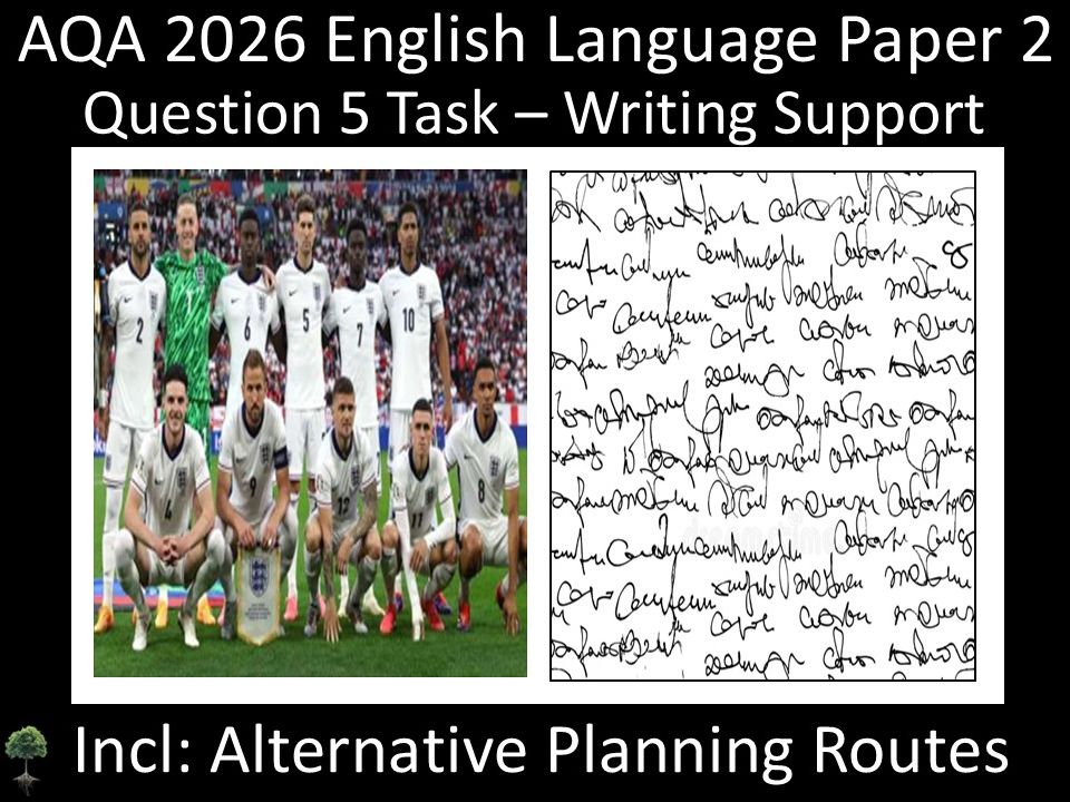 Question 5: AQA 2026 English Language Paper 2 | Failure + Handwriting