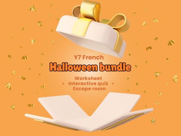 Halloween Quiz & Escape Room – KS3 French
