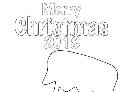 Christmas colouring