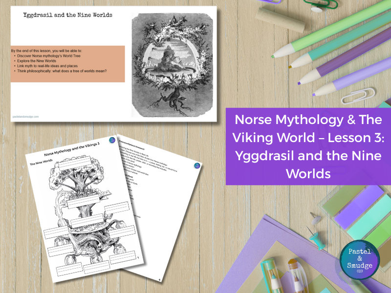 Norse Mythology & The Viking World – Lesson 3: Yggdrasil and the Nine Worlds