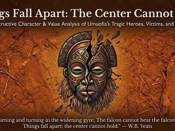 Things Fall Apart Analysis Mini Pack: Theme Character Language Features