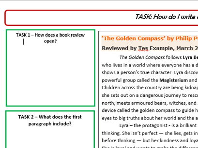 Writing a Book Review