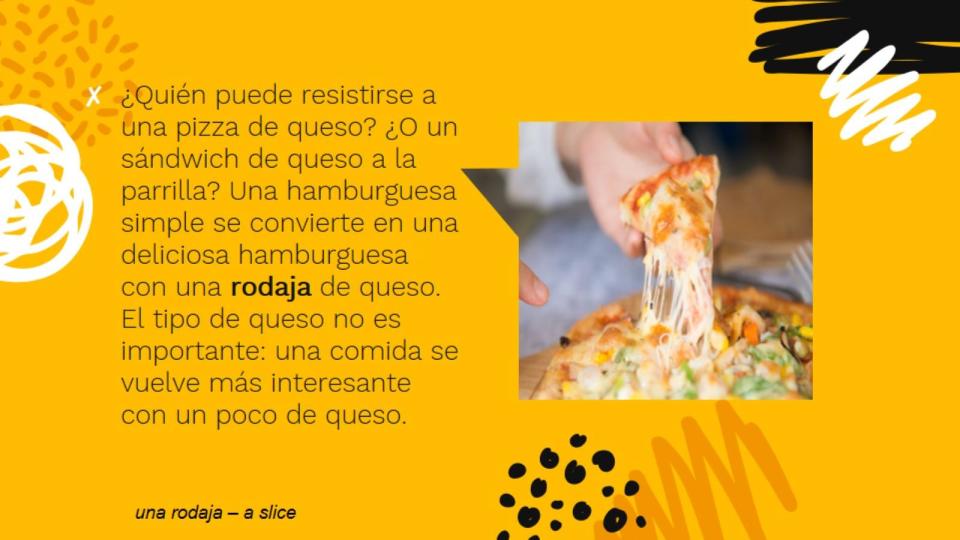 El queso reading for int. Spanish printable & Google drive