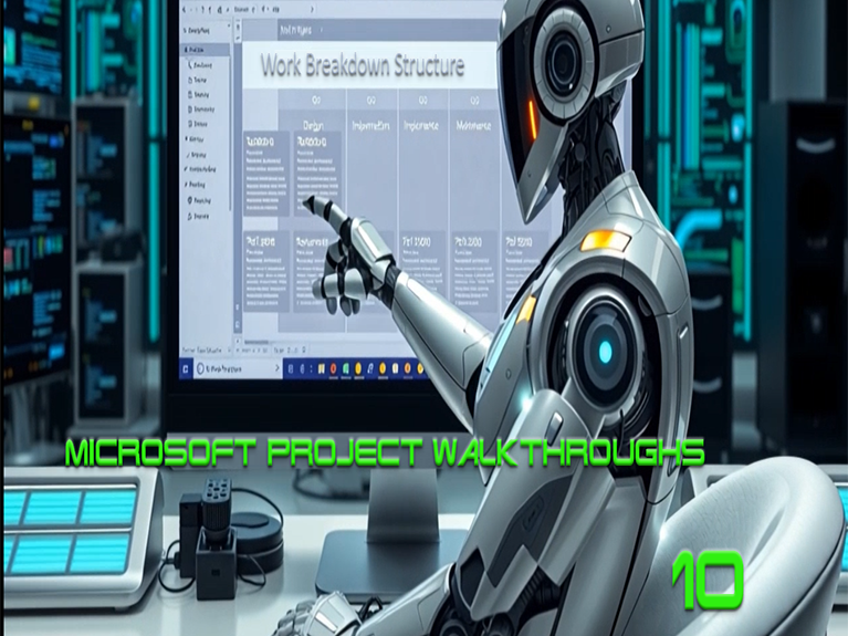 10 - Microsoft Project 2019 Walkthroughs - Changing task relationships