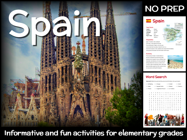 Spain (country study for elementary grades)