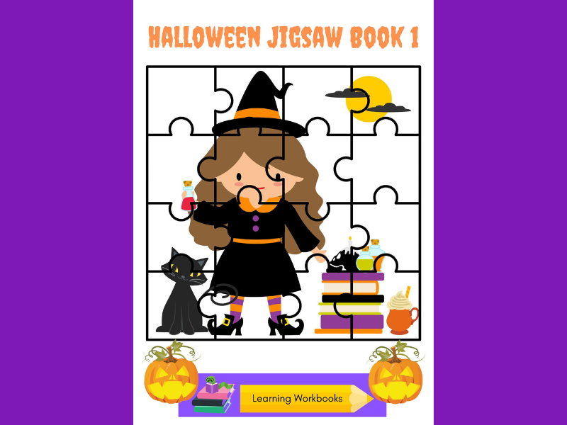 Halloween Jigsaw Book 1