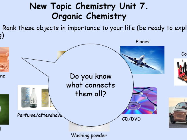 AQA Combined Science C7 Organic Chemistry part 1 Crude Oil and Alkanes (lower ability)