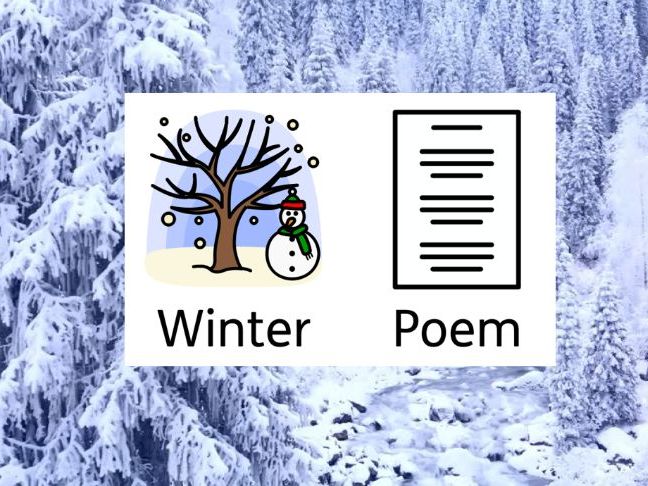 Winter Senses Poem – Sensory Resource for PMLD & SEN Learners