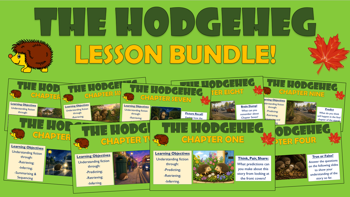 The Hodgeheg - Lesson Bundle!